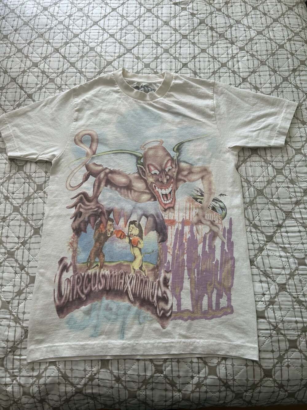 Travis Scott Circus Maximus Tour 2024 Graphic T-Shirt Size S